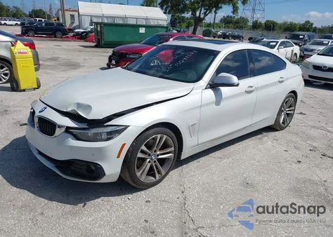 2018 BMW 430I Gran Coupe из США, поврежденный, VIN WBA4J1C5XJBG81026